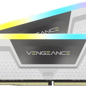 Corsair Vengeance RGB 32GB DDR5-6000 Kit (2x 16GB), CL30, weiß